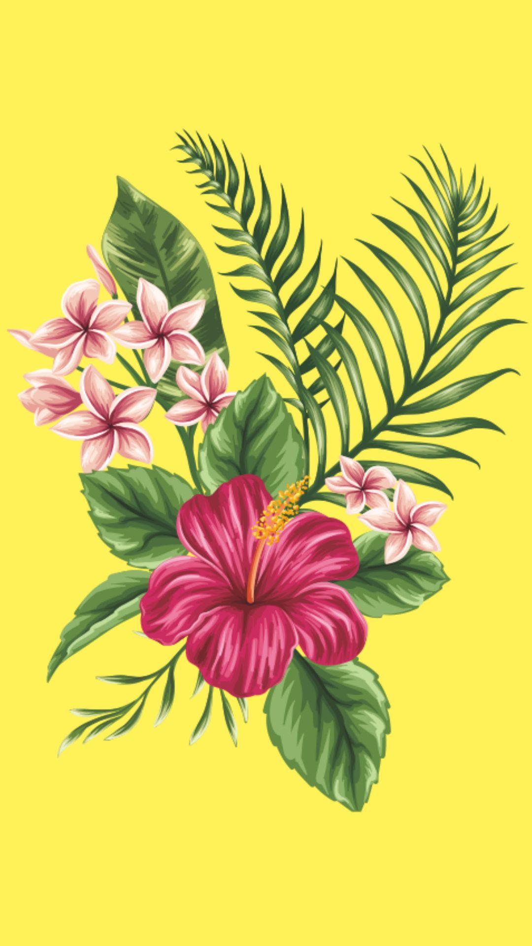 1080x1920 iPhone Wallpaper. Flowering plant, Flower, Plant, Botany, Petal, Illustration