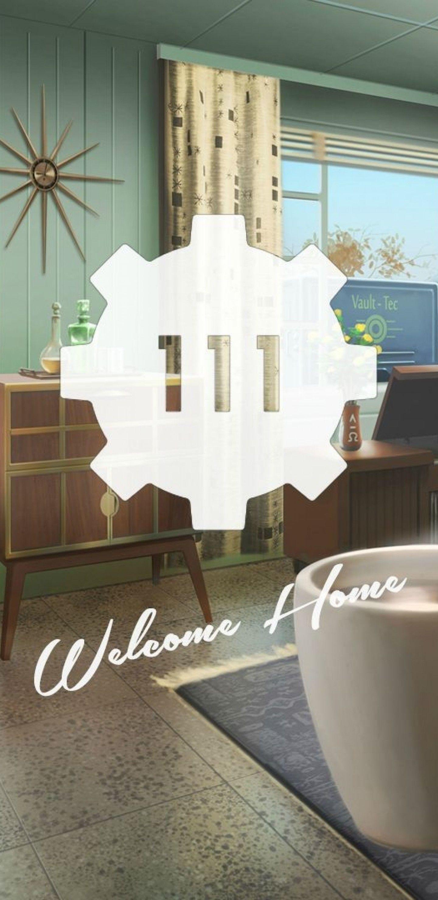 1440x2960 Download 1440x2960 Fallout Welcome Home, Vaul 111 Wallpaper