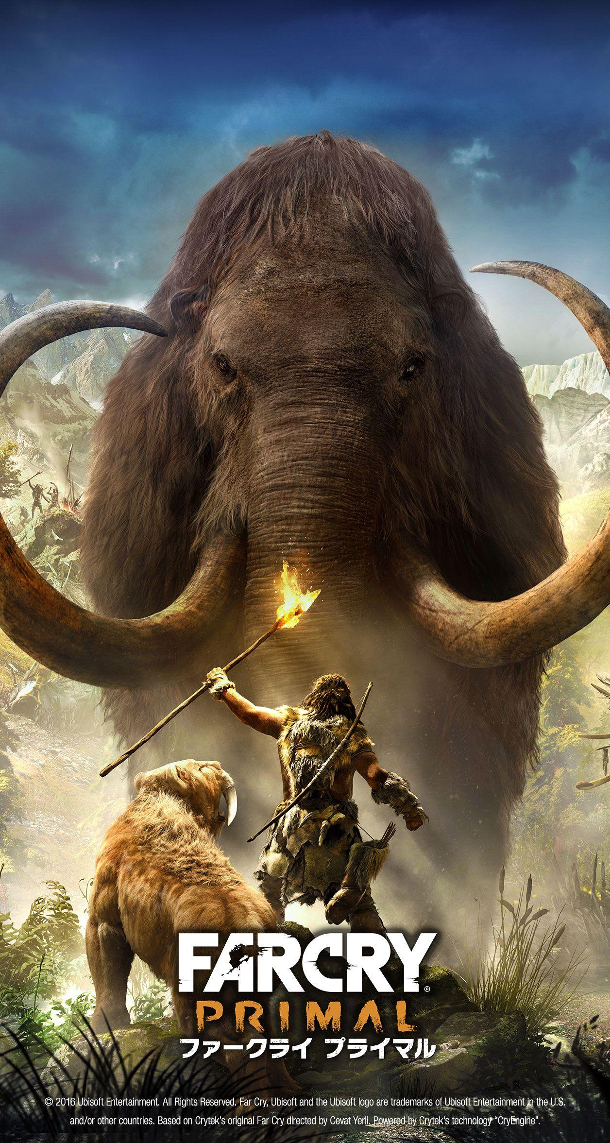 1256x2353 Far Cry: Primal (2016) promotional art
