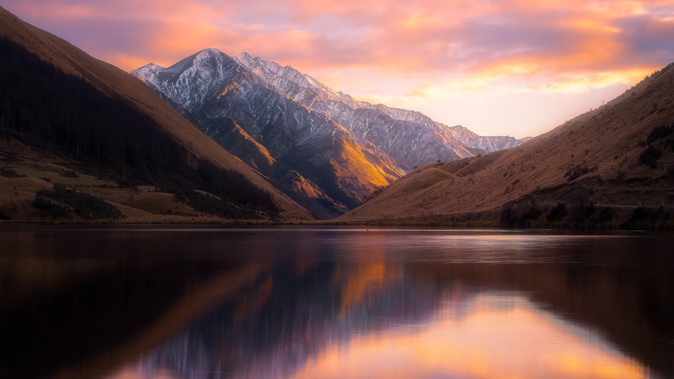 2560x1440 #lake Kirkpatrick, #nature, #mountains, #lake, #landscape
