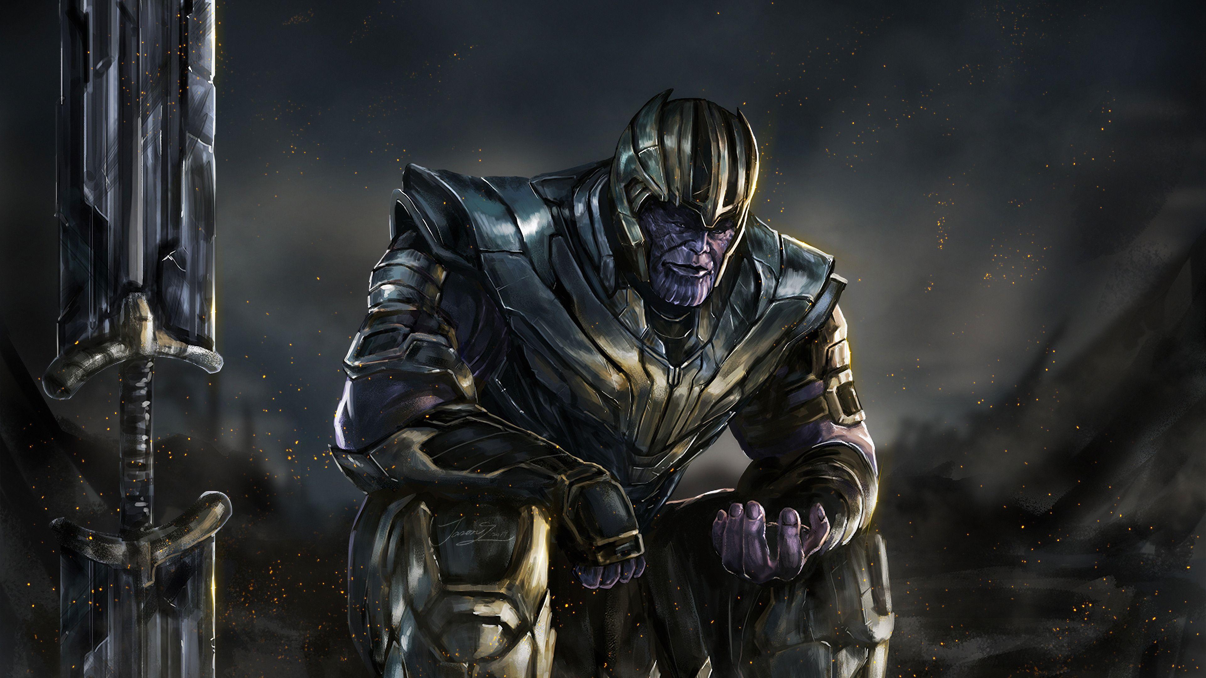 3840x2160 Thanos 4k Wallpaper