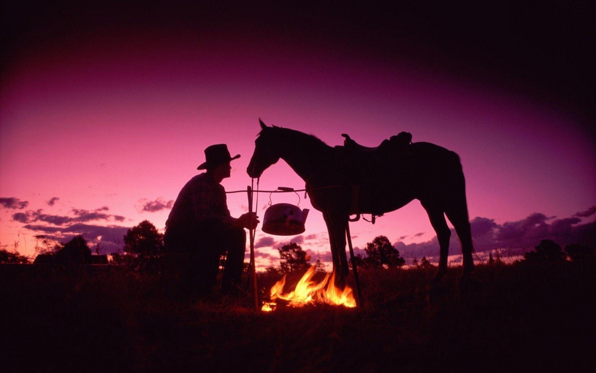 Cowboy Sunset Wallpapers Top Free Cowboy Sunset Backgrounds