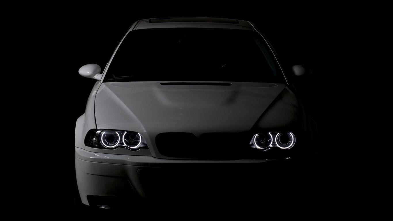1366x768 Wallpaper Bmw M3 E46 Angel Eyes Bmw White Lights Lights. Bmw