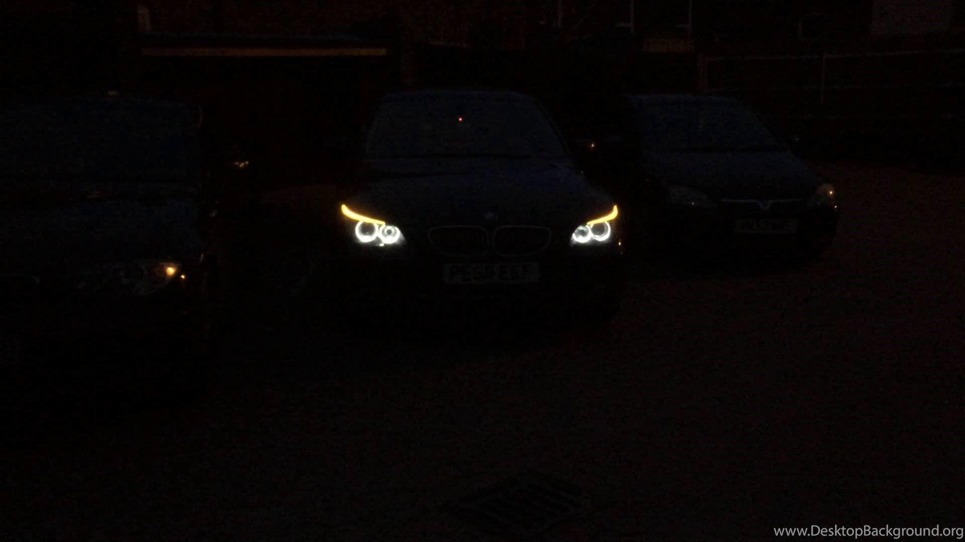 1920x1080 BMW E60 E61 LCI (Halogen) 24W Bright LED Angel Eyes White Halo