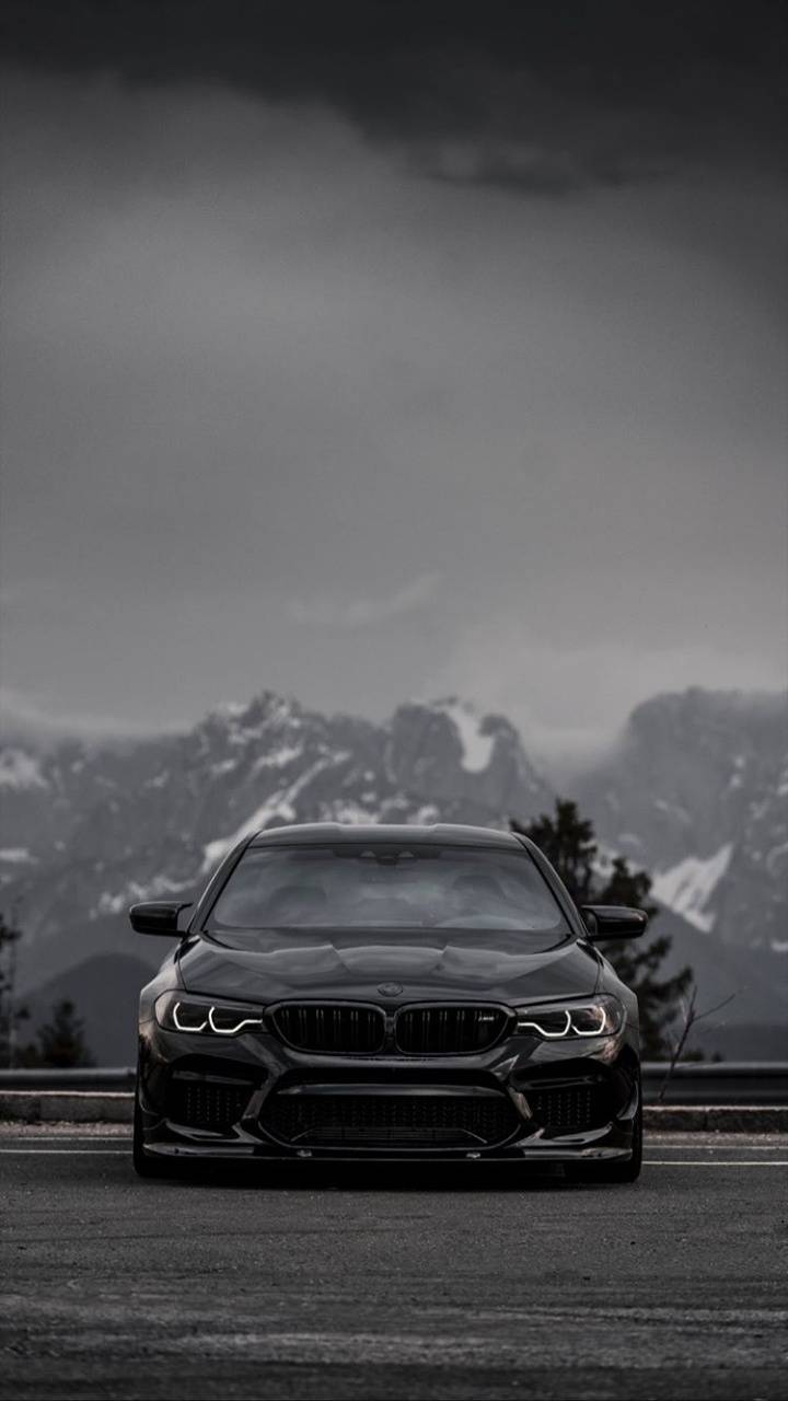 BMW M5 Competition Black Wallpaper