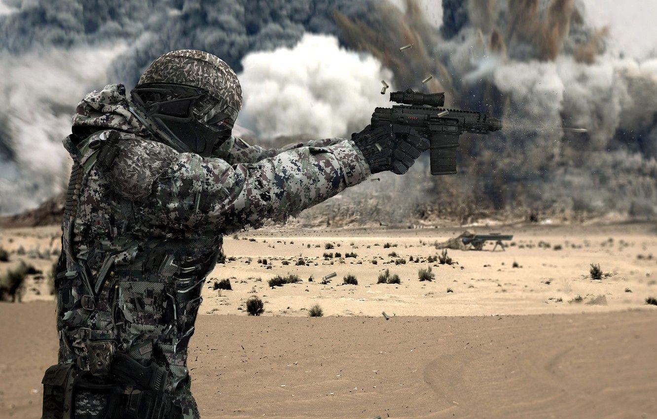1332x850 Wallpaper weapons, smoke, warriors, Defense, republic of china armed forces image for desktop, section рендеринг