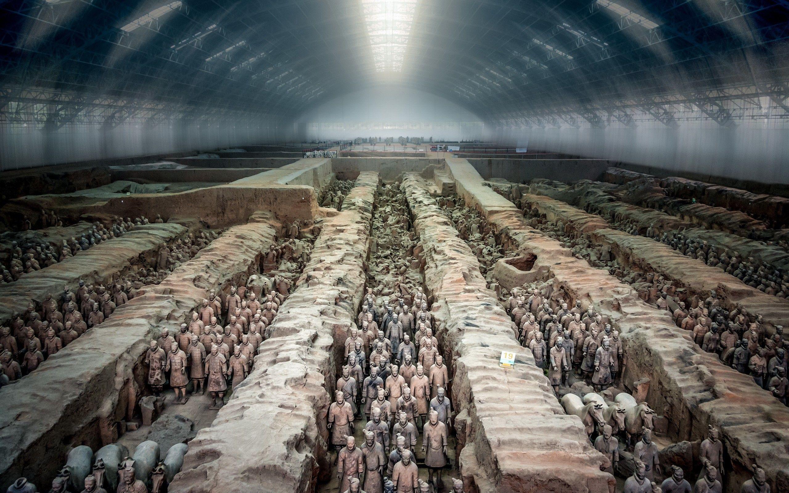 2560x1600 China, Terracotta army, History Wallpaper HD / Desktop and Mobile Background