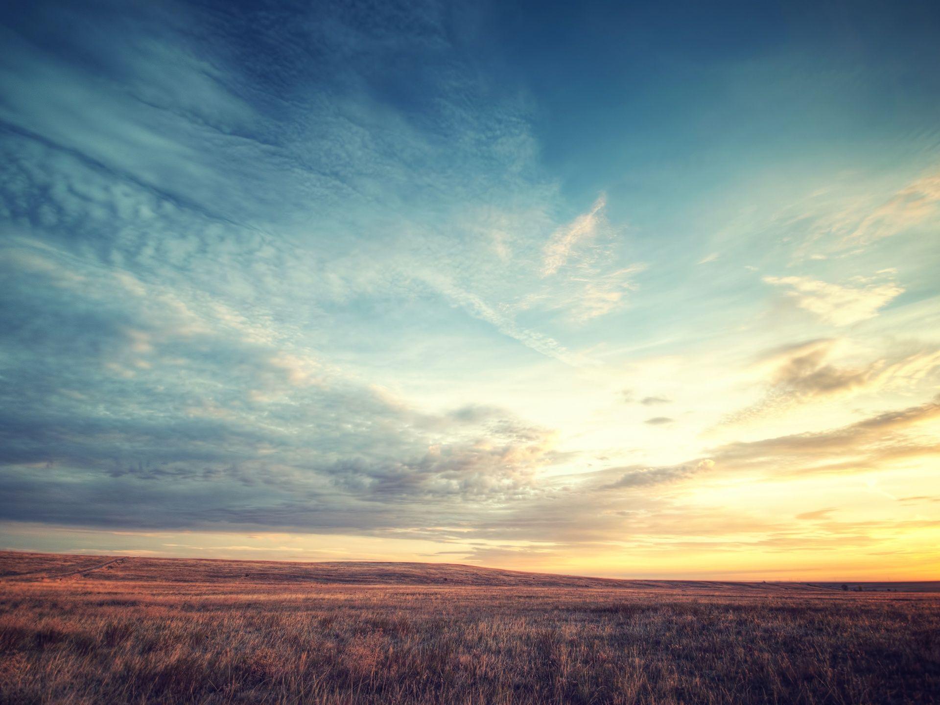 1920x1440 Wallpaper Boulder Colorado, beautiful sunrise scenery, floating