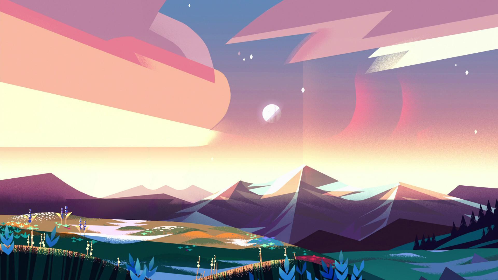 1920x1080 Steven Universe Aesthetic Wallpaper