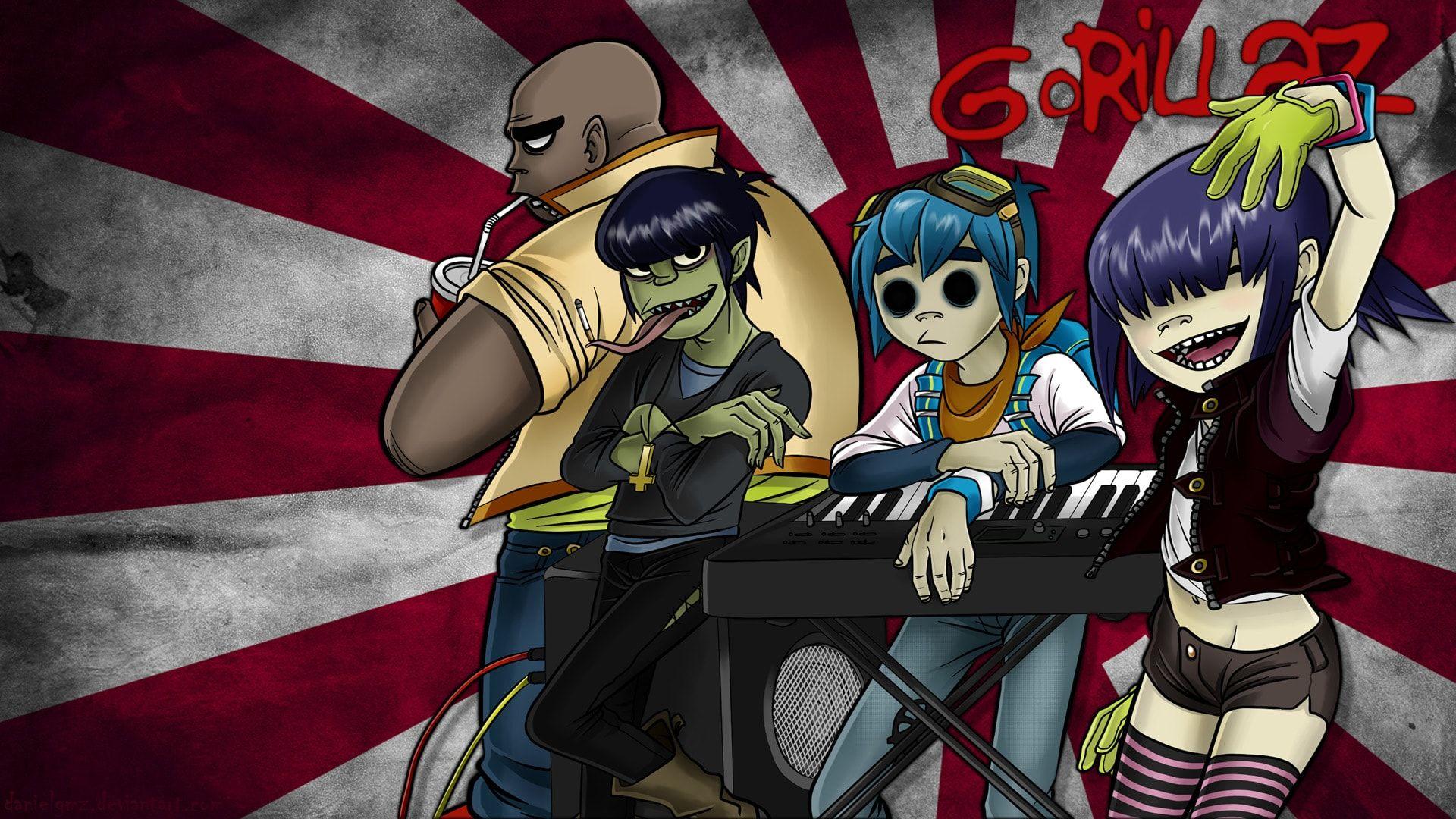 Gorillaz 4K Wallpapers - Top Free Gorillaz 4K Backgrounds - WallpaperAccess