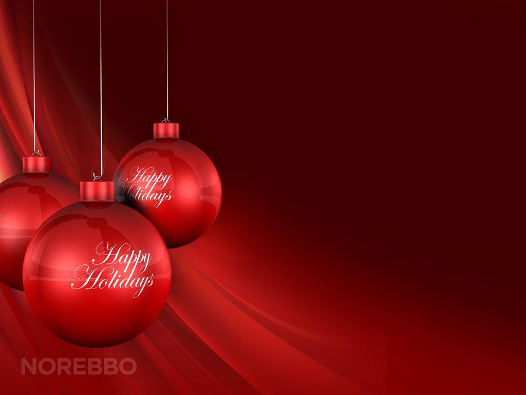 1024x768 Christmas Wallpaper: Christmas Bulb Templates Red christmas tree bulbs over