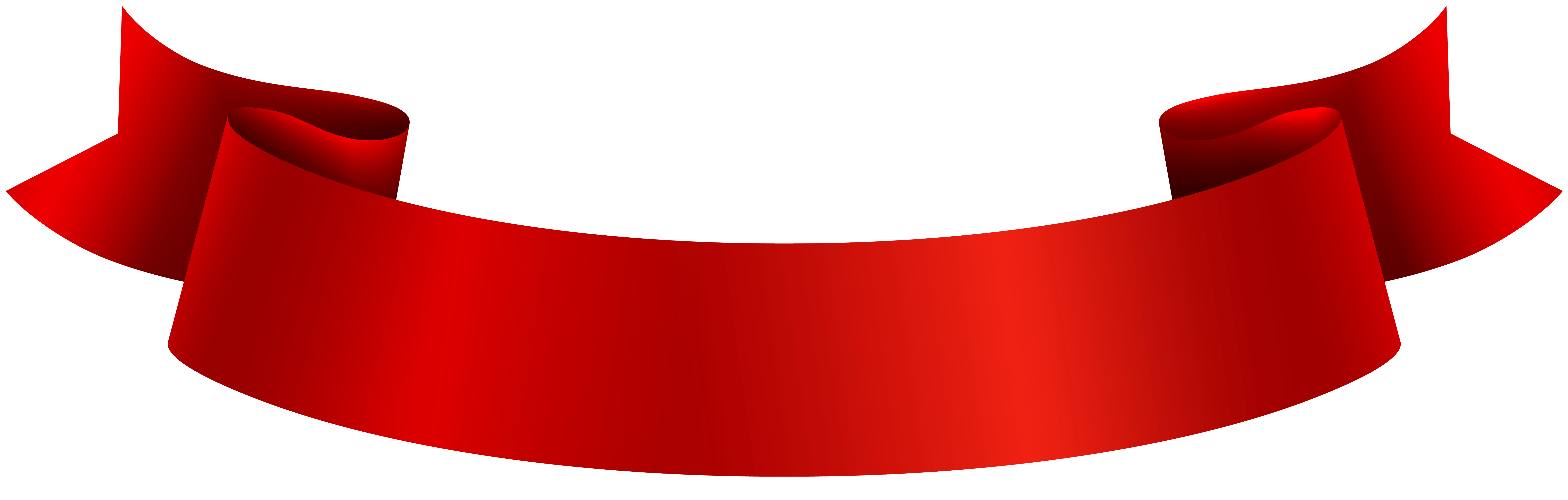8000x2551 Banner Red PNG Clip Art Quality