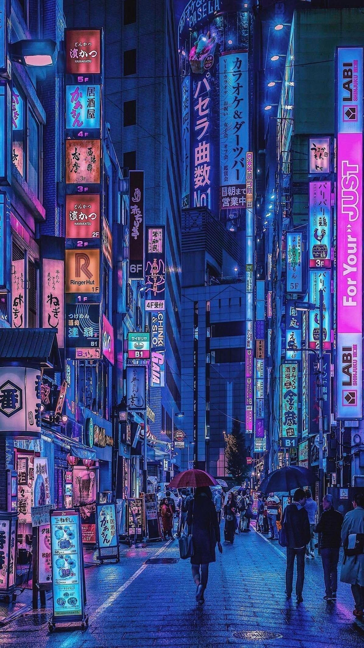 Neon City iPhone Wallpapers - Top Free Neon City iPhone Backgrounds ...