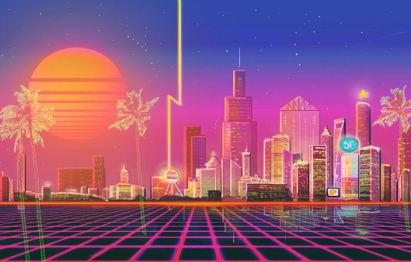 Neon City Desktop Wallpapers - Top Free Neon City Desktop Backgrounds