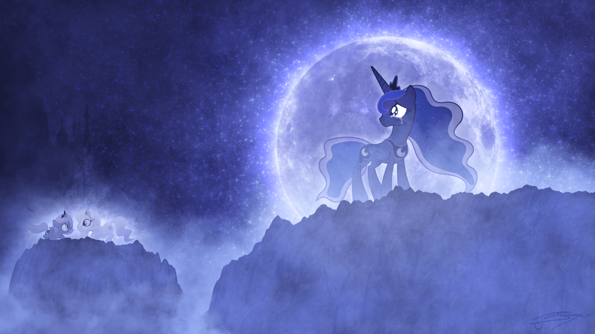 1920x1080 For the Mare Who Has Everything (Luna Version) by Jamey4. All wallpaper. My Little Wallpaper are Magic
