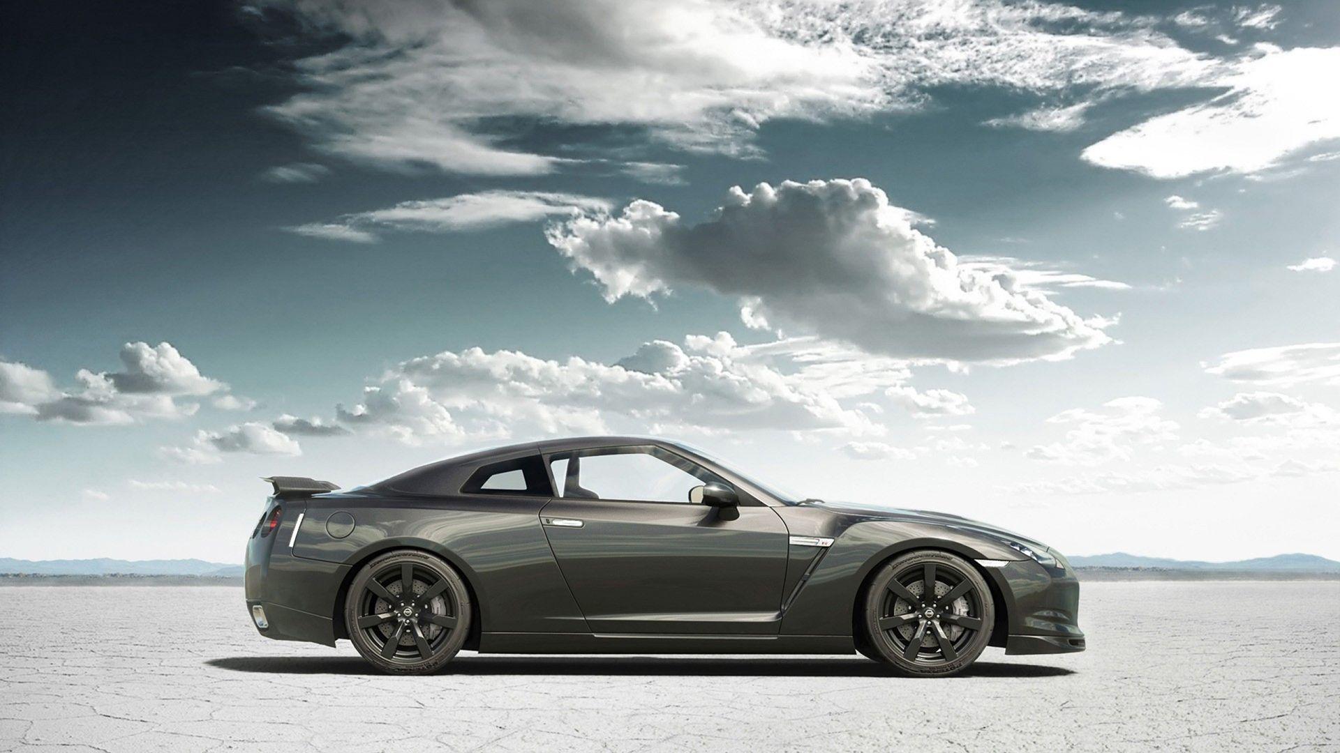 1920x1080 Nissan Skyline GTR Clouds wallpaperx1080