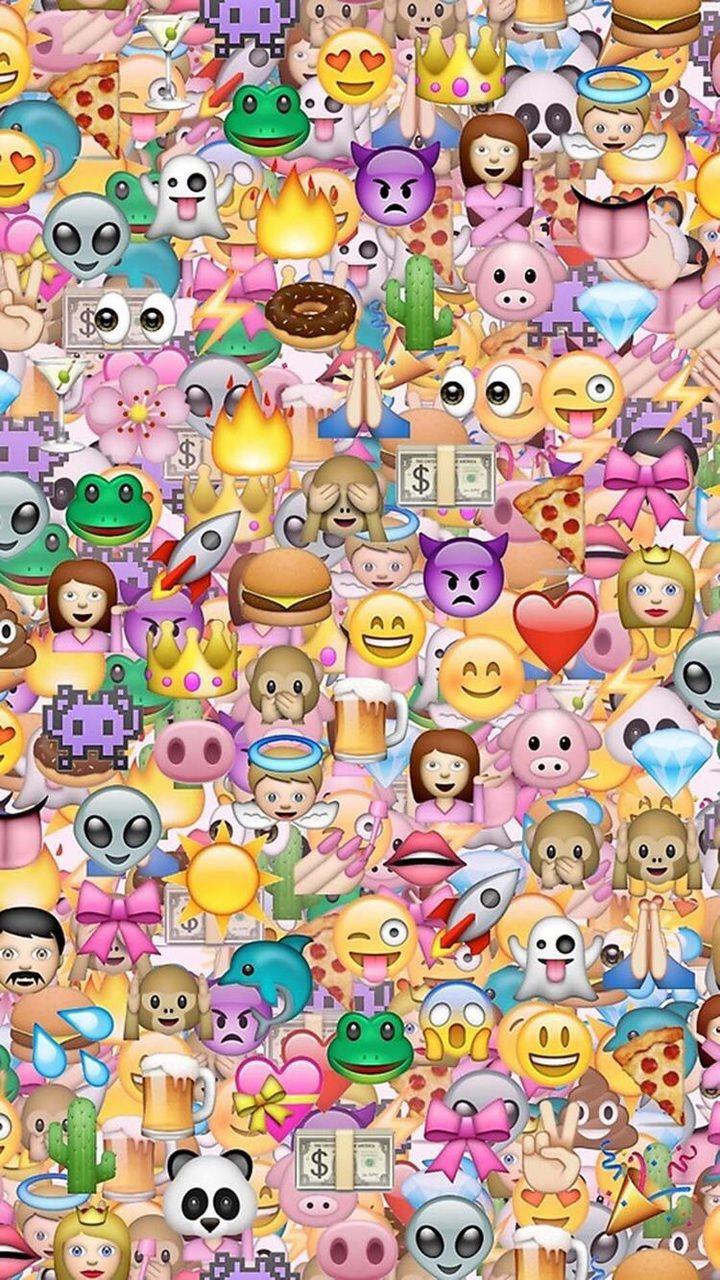 720x1280 cute, emoji, iphone and iphone wallpaper