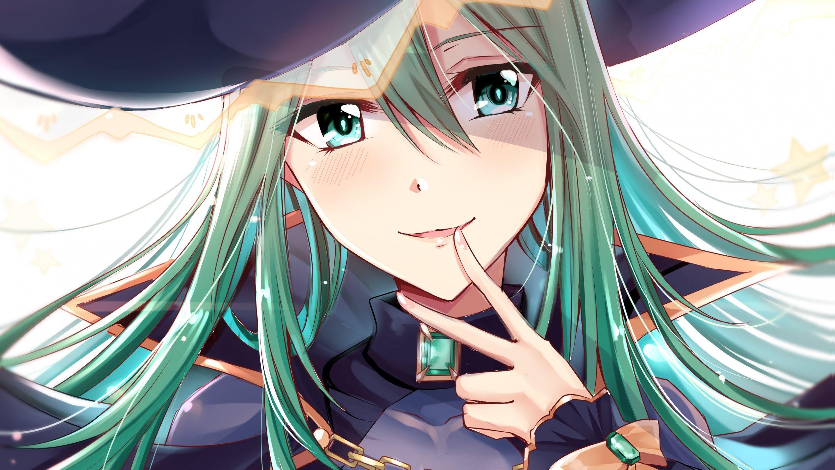 3200x1800 Download 3200x1800 Date A Live, Natsumi, Green Hair Wallpaper