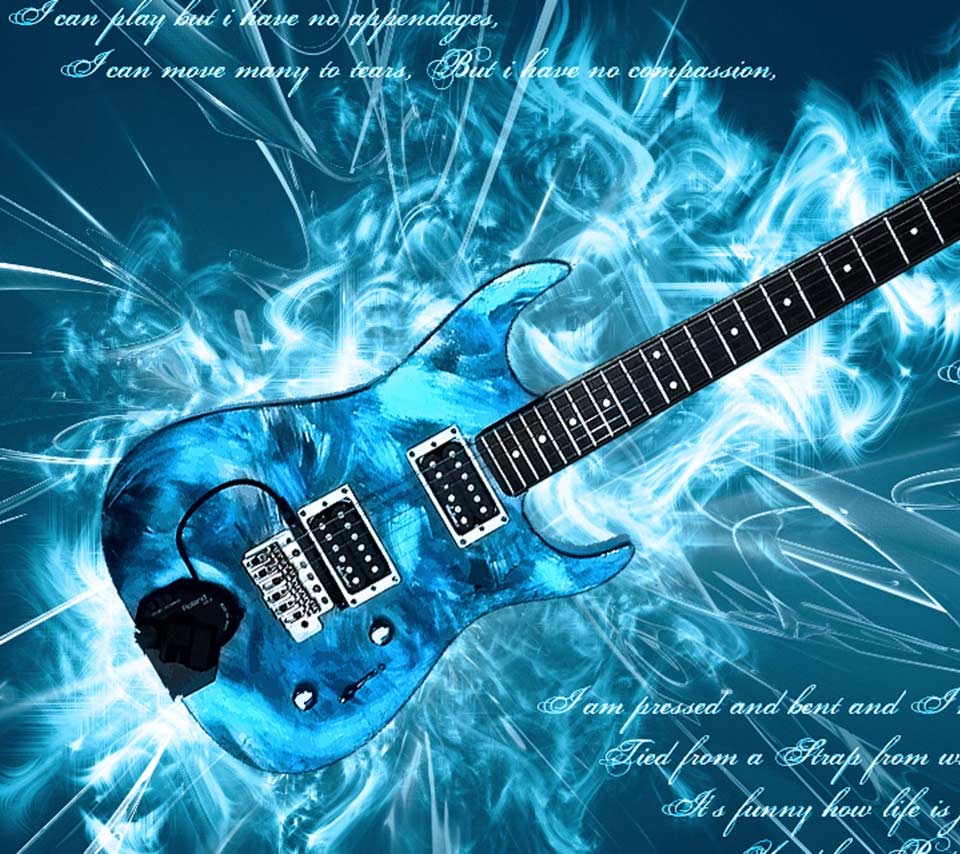 Blue guitar