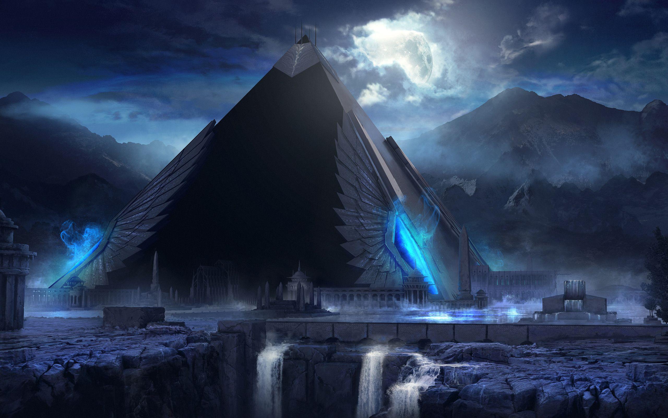 2560x1600 Pyramid Artwork 2560x1600 Resolution HD 4k Wallpaper