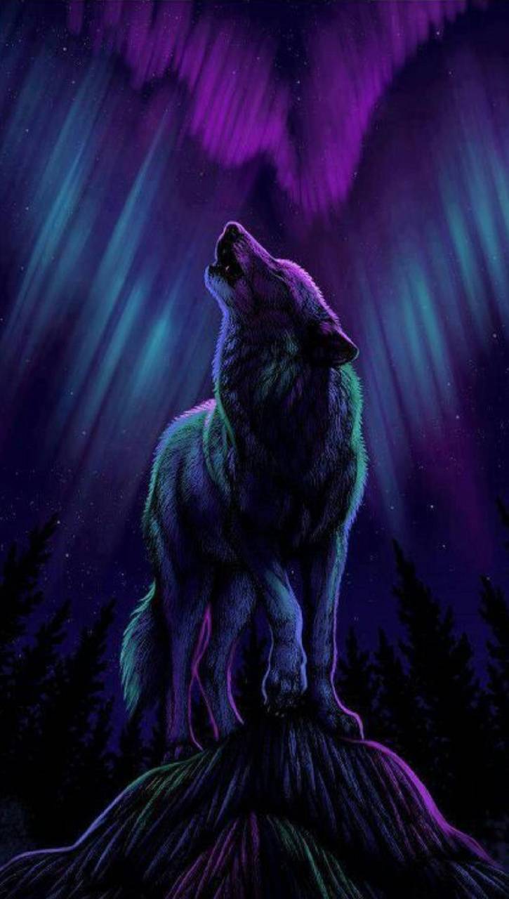 Wolves Art Wallpapers - Top Free Wolves Art Backgrounds - WallpaperAccess