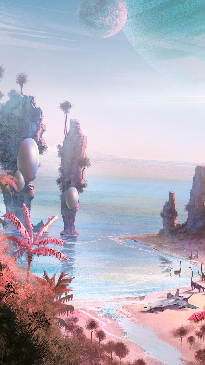 720x1280 Video Game No Man's Sky (720x1280) Wallpaper