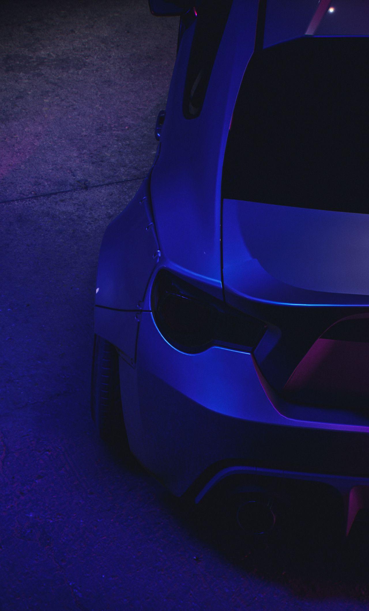 1280x2120 Neon, sports car, rear wallpaper. Sports car, Neon car, Car