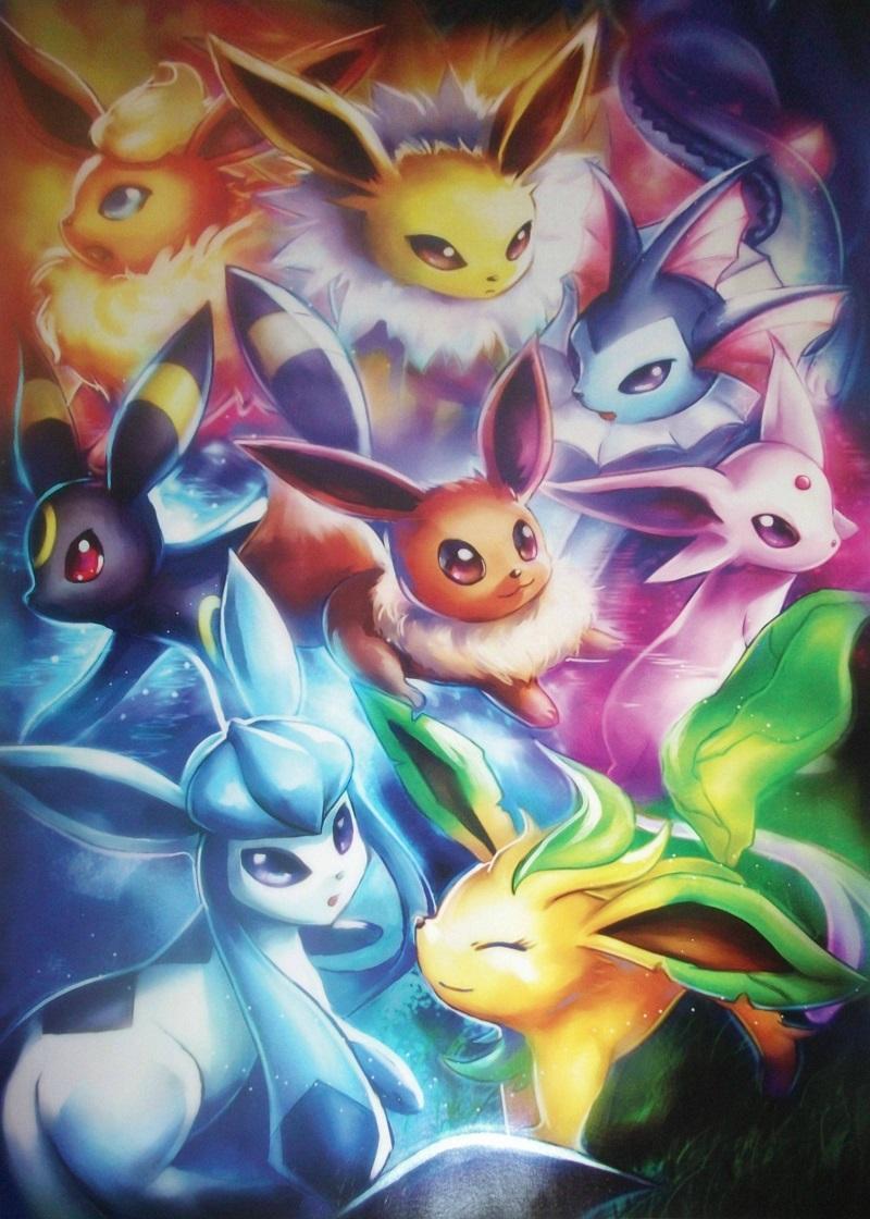 800x1120 Eevee Evolution Wallpaper for Android