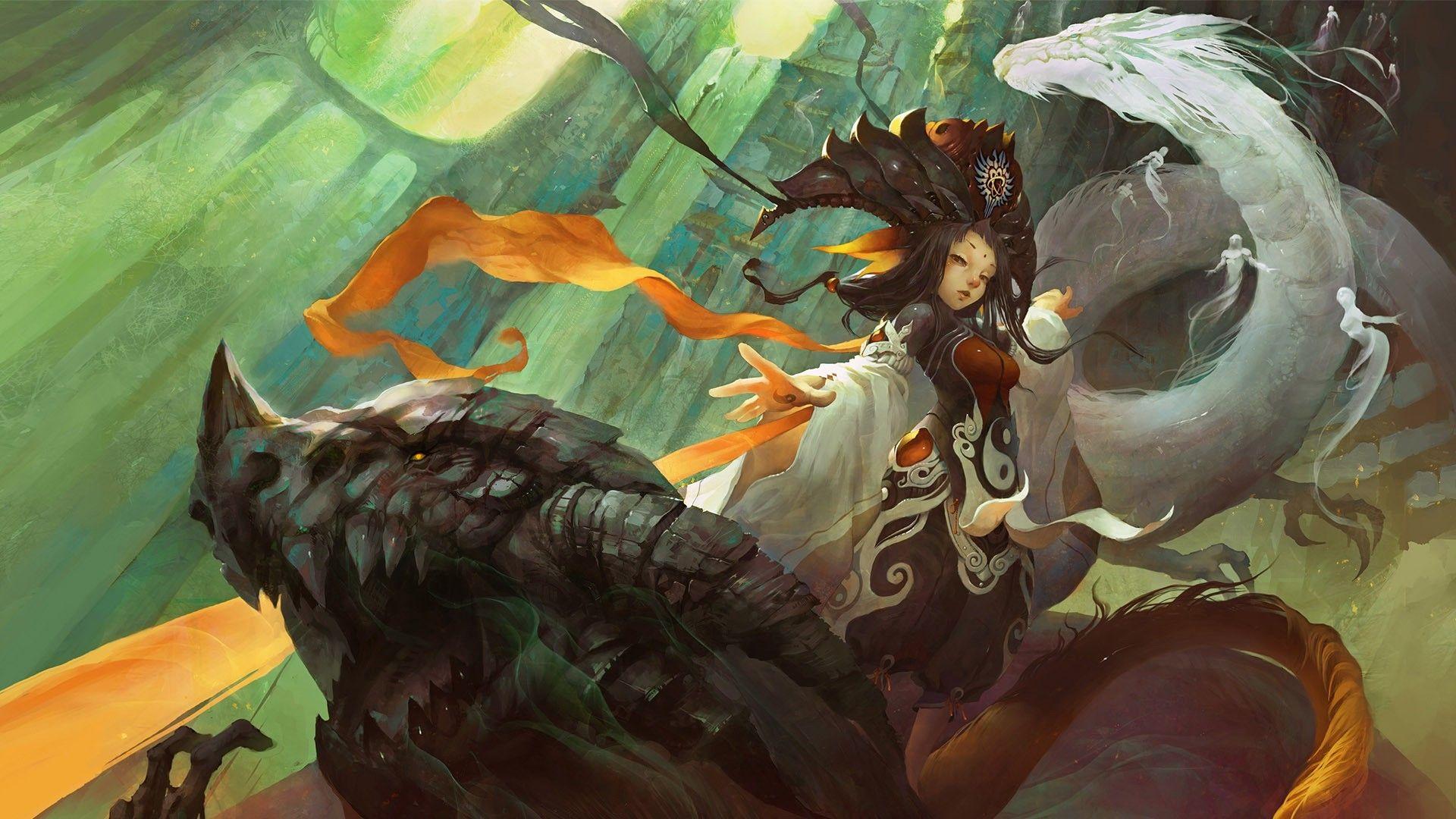 1920x1080 Dragon Fantasy Wallpaper