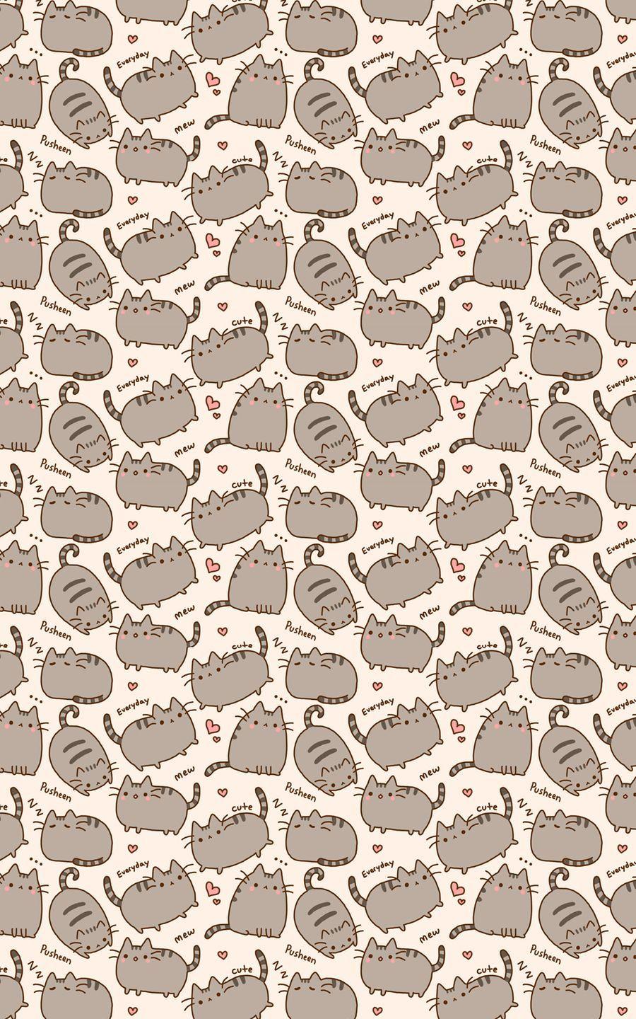 900x1440 Pusheen background. Queen Pusheen. Pusheen, Wallpaper