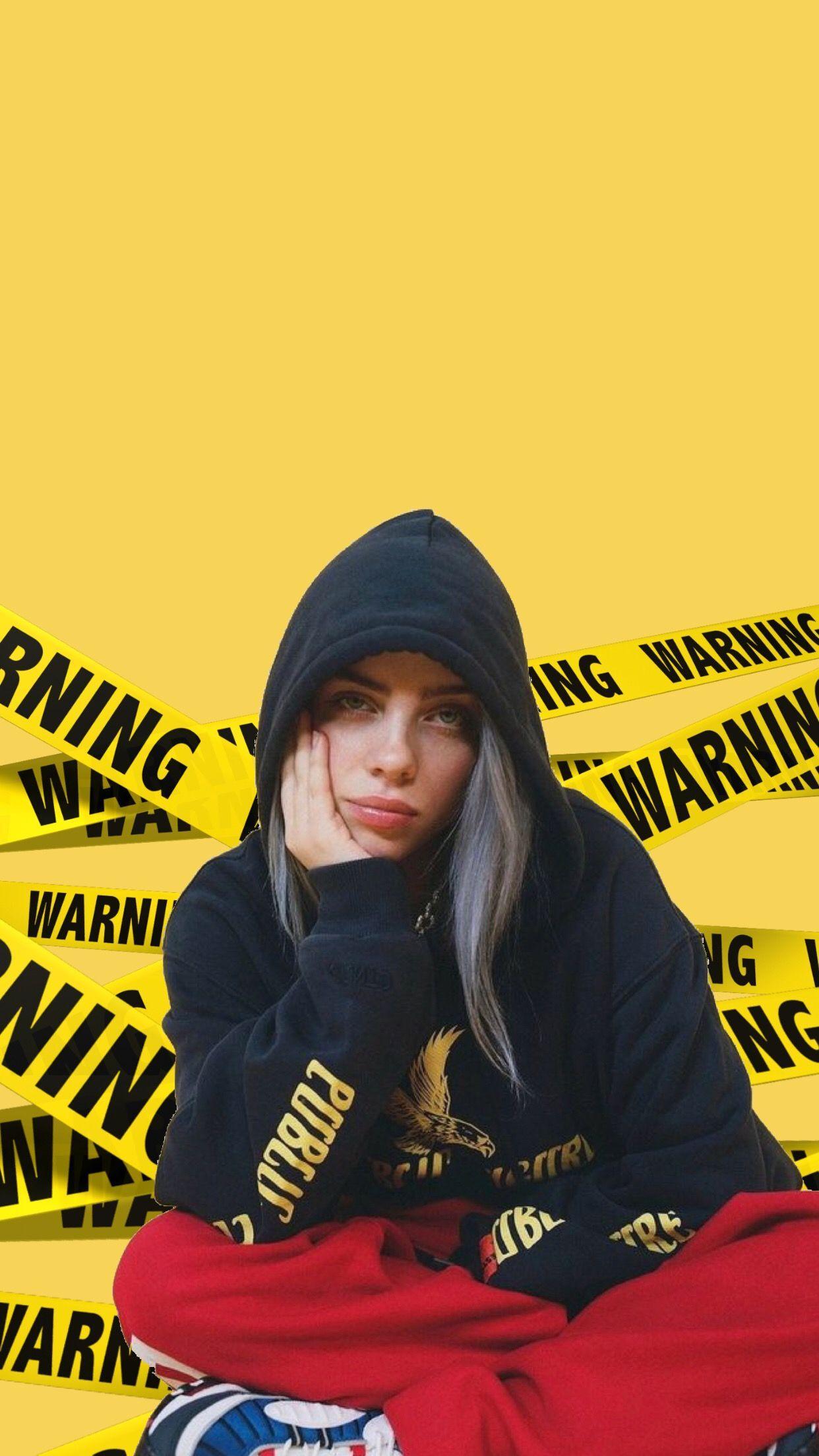 1242x2208 Billie Eilish Full Screen Wallpaper