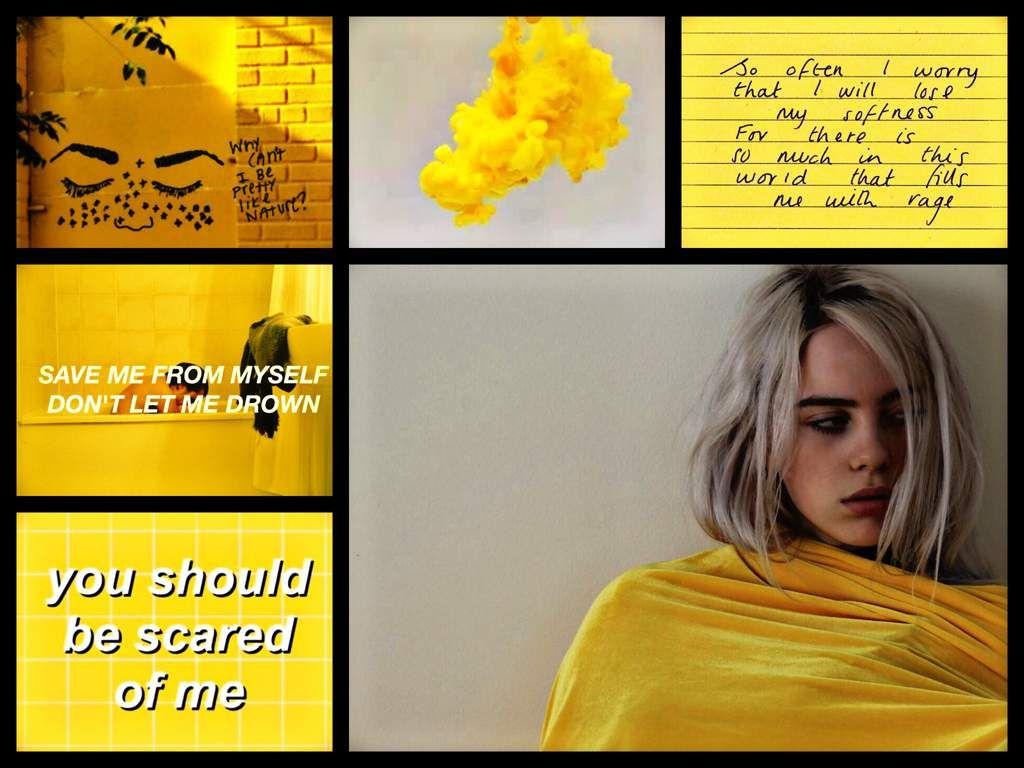 1024x768 Aesthetic Wallpaper : Aesthetic Wallpaper Billie EilishD