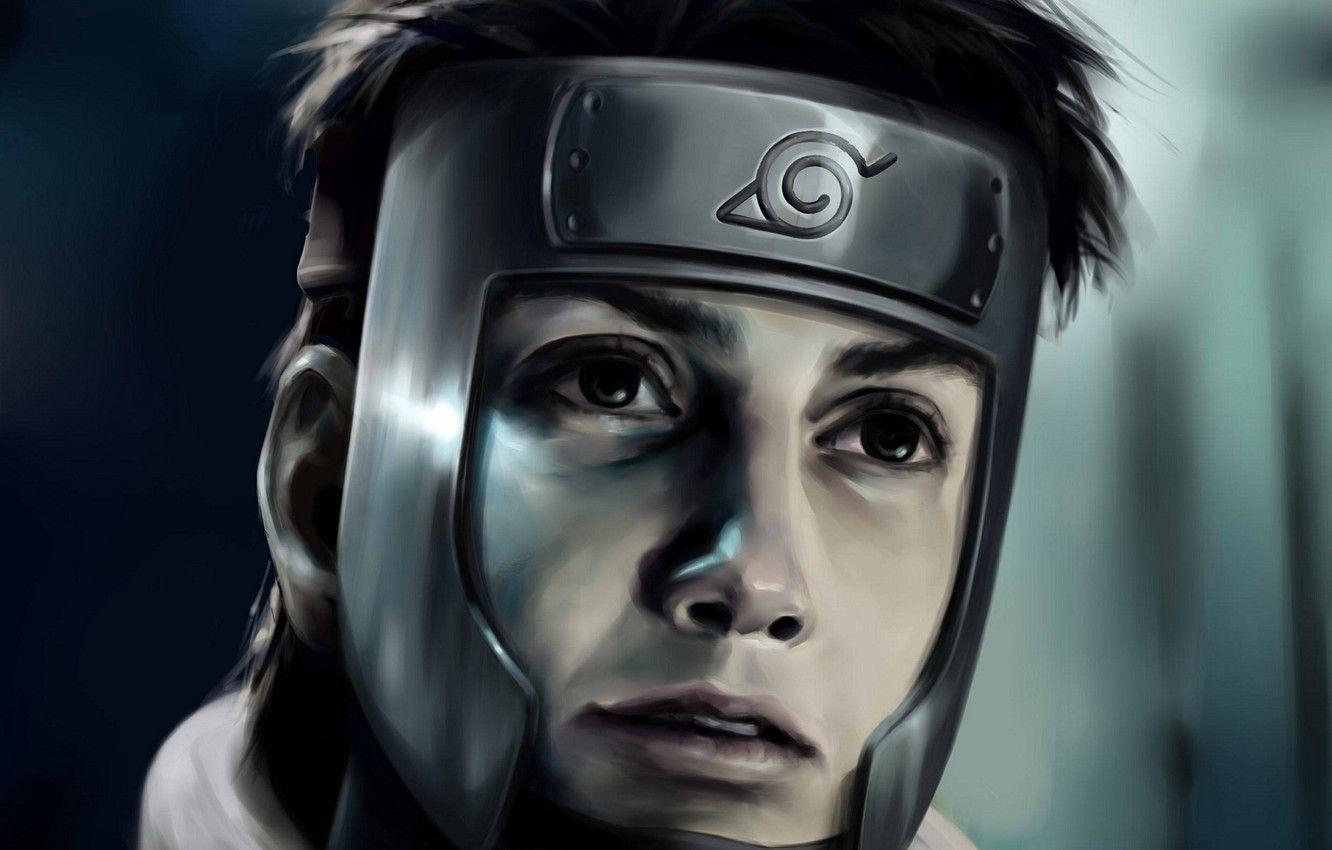 1332x850 Wallpaper naruto, anime, art, olggah, Tenzo, Captain Yamato image