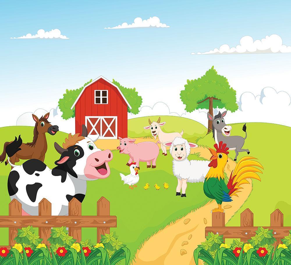 Cartoon Animal Farm Wallpapers - Top Free Cartoon Animal Farm Backgrounds -  WallpaperAccess