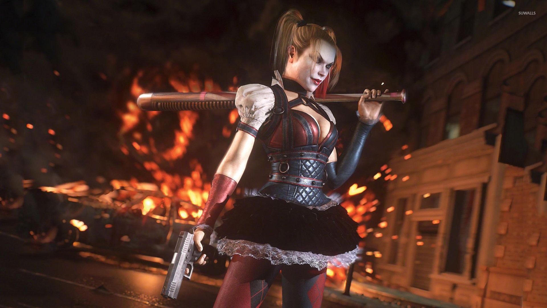 batman arkham knight harley quinn