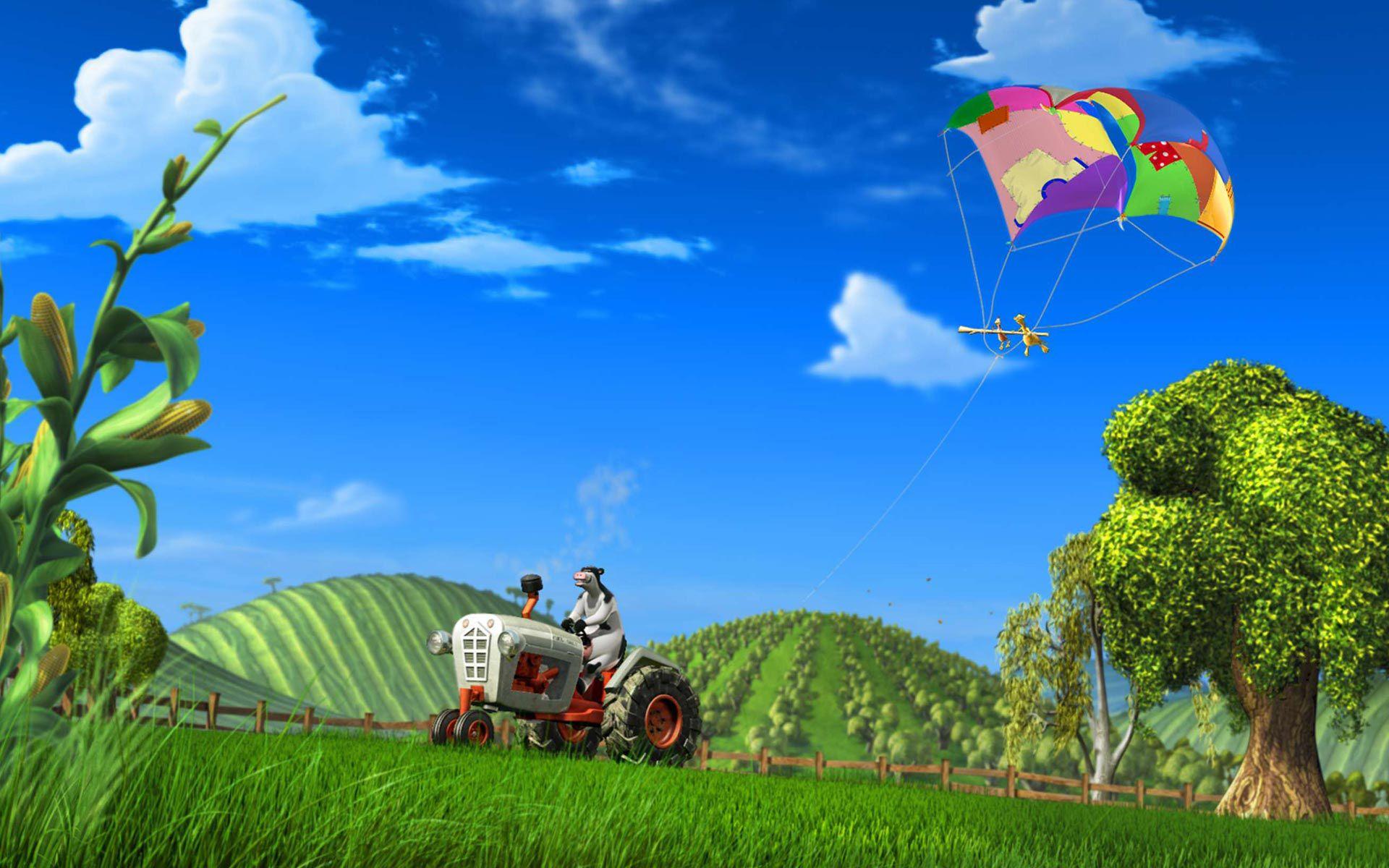 1920x1200 Nature, barnyard, wallpaper, original, cartoons