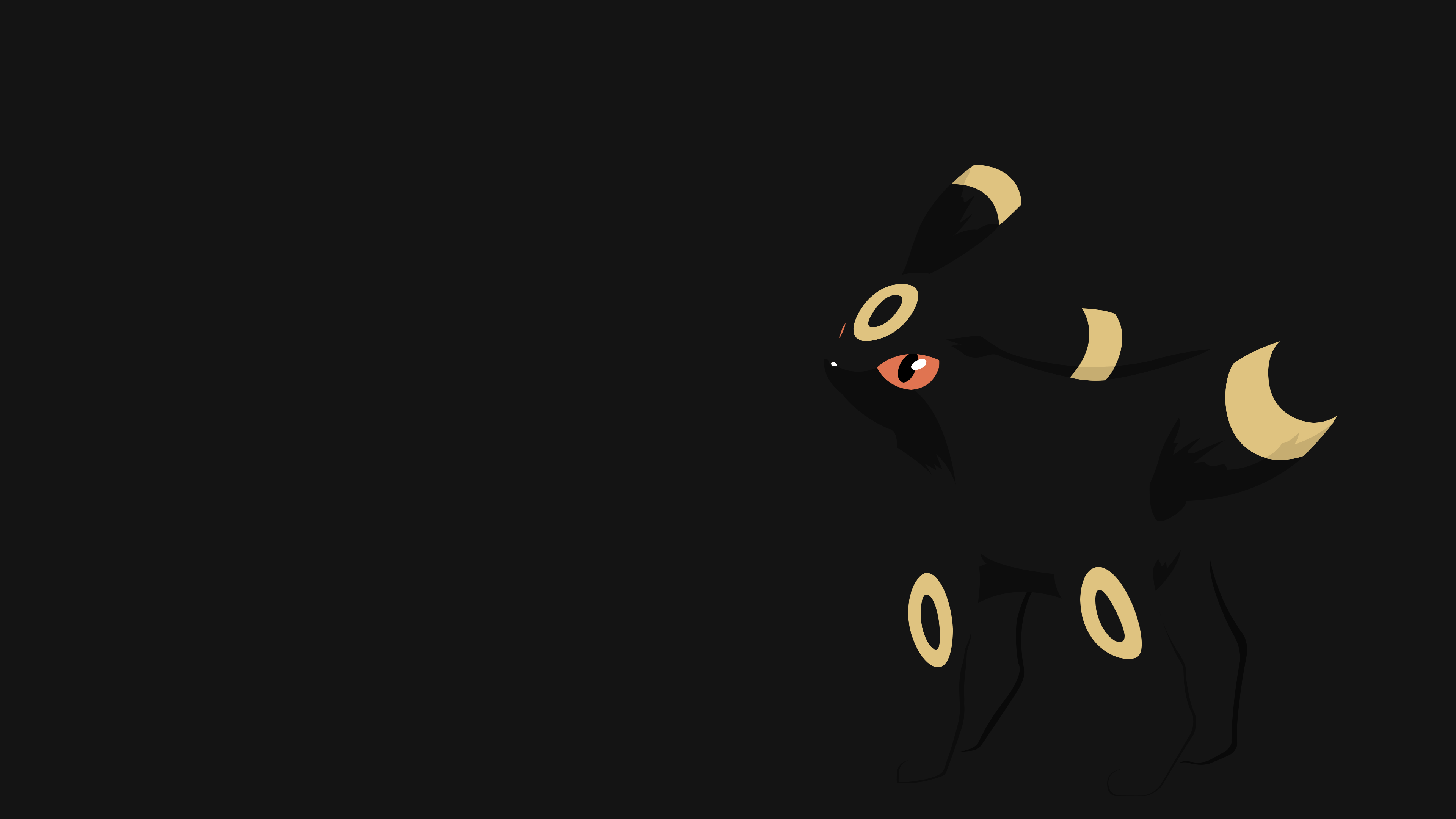 3840x2160 Wallpaper Dark Umbreon Umbreon Wallpaper [4k] Really Exhausting To Make, But It Turned Out Ok Imo R Pokemon