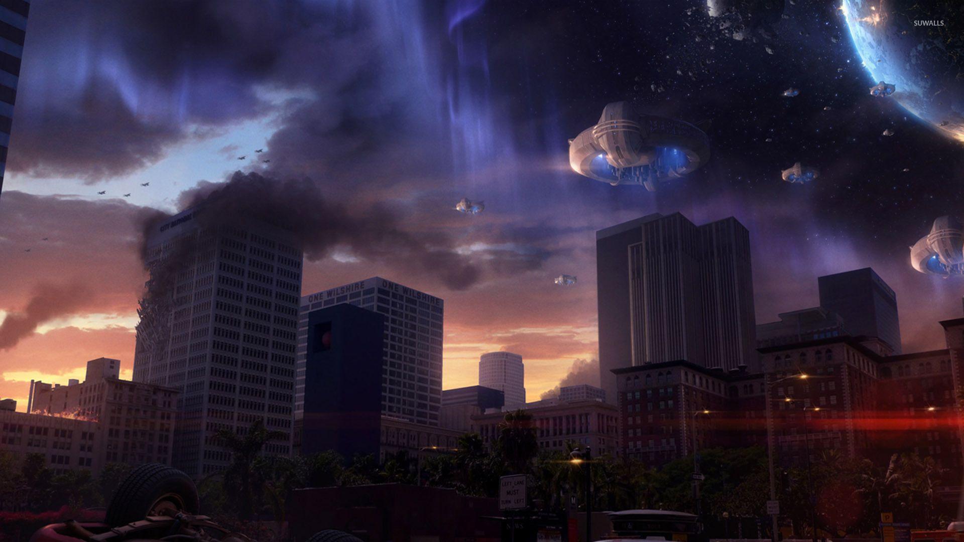 1920x1080 Alien invasion wallpaper wallpaper