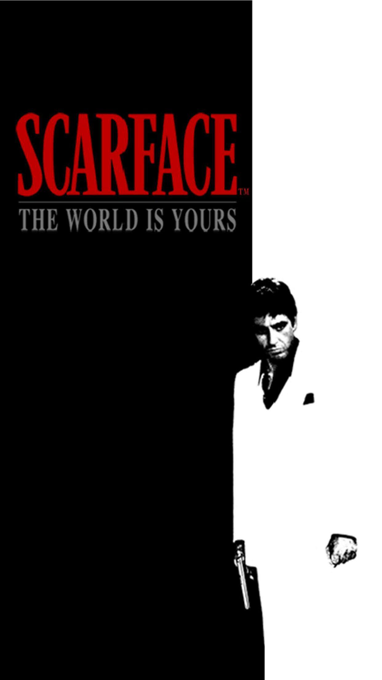 1242x2208 Supreme Scarface Wallpaper