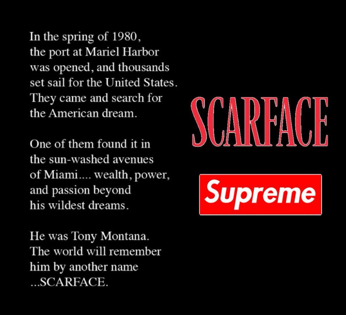 1200x1094 Supreme Bot x Scarface Most Likely Dropping