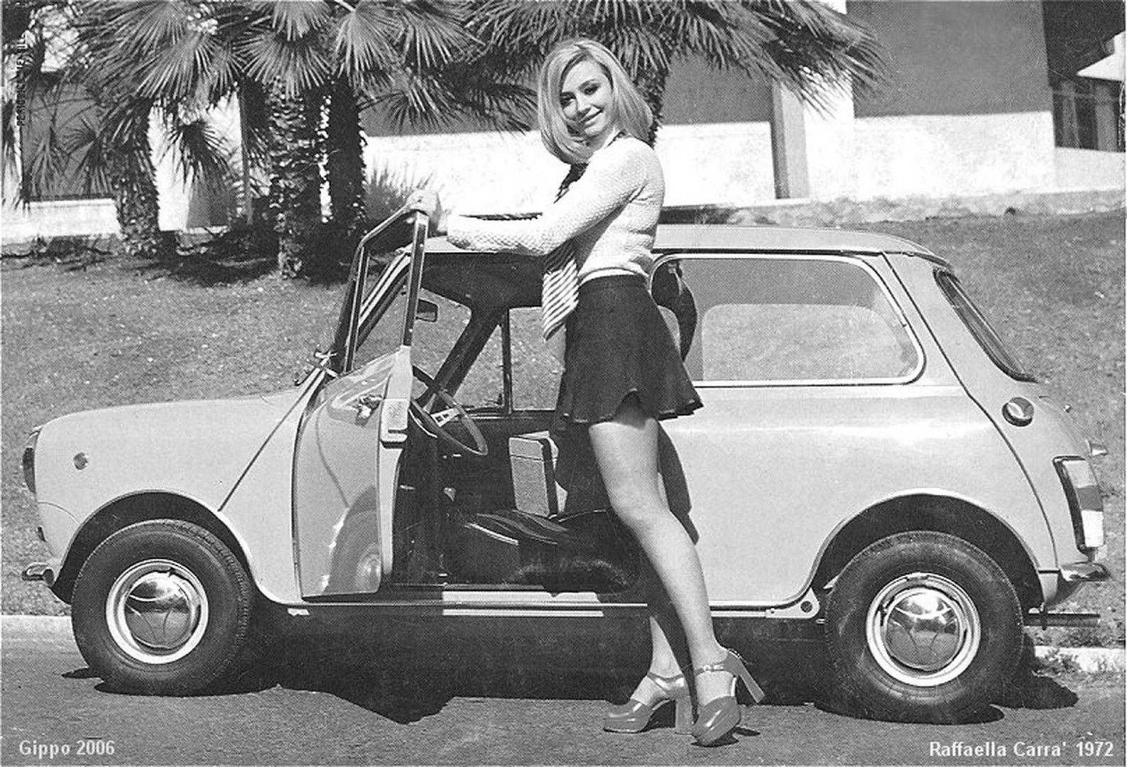 1587x1080 Women cars grayscale 60s and 70s .