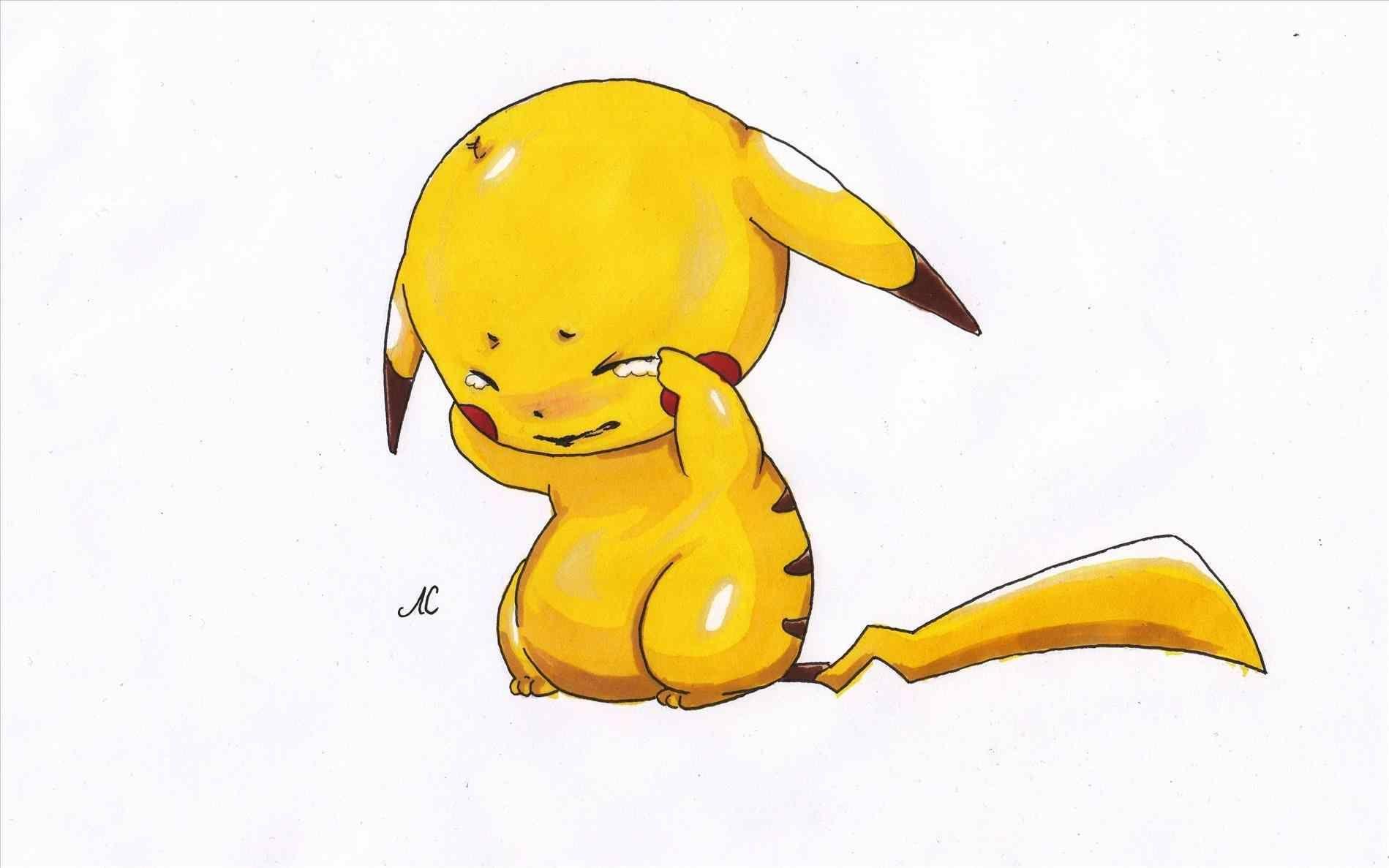 cute baby pikachu