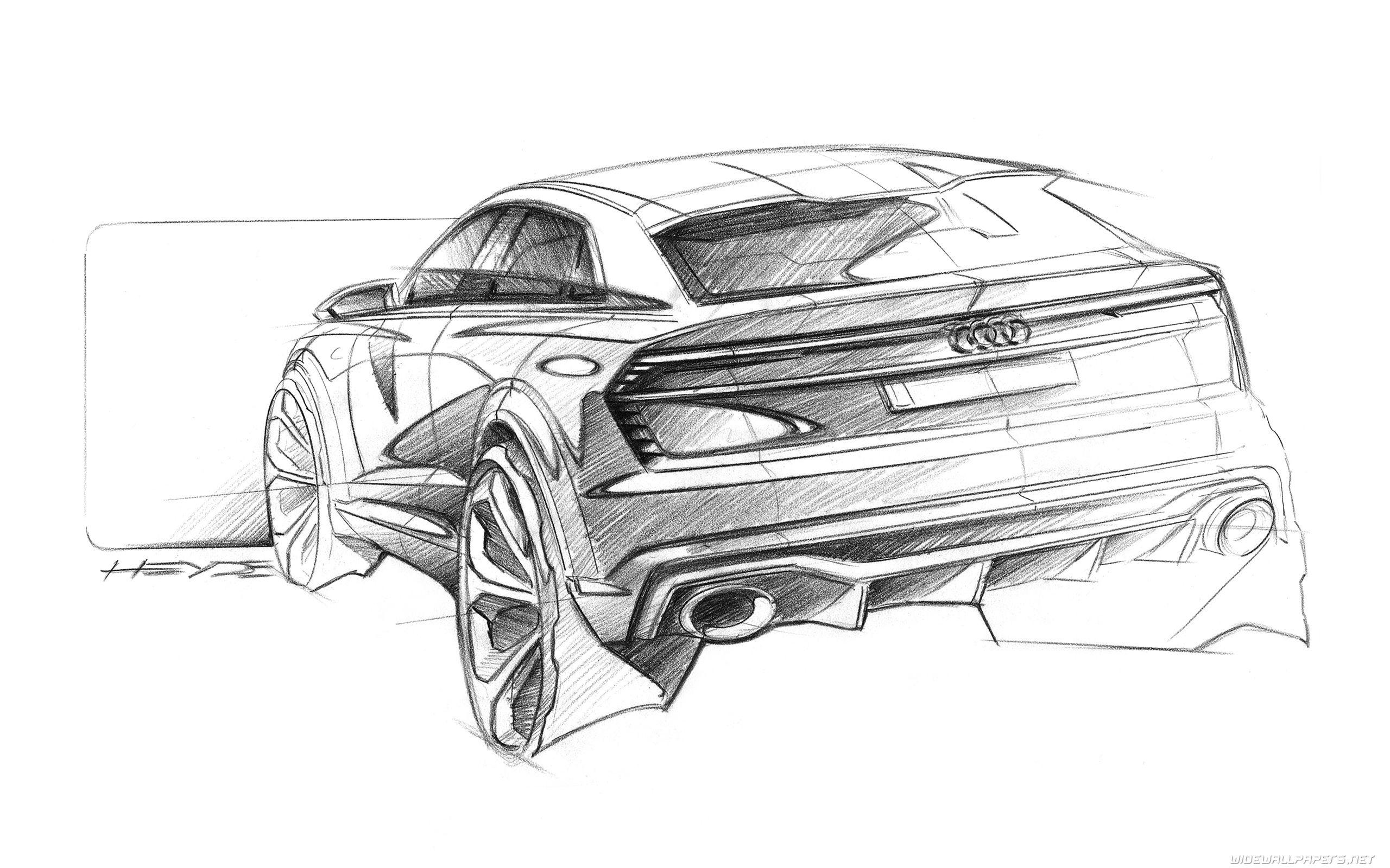 2560x1600 Cars sketches desktop wallpaper 4K Ultra HD