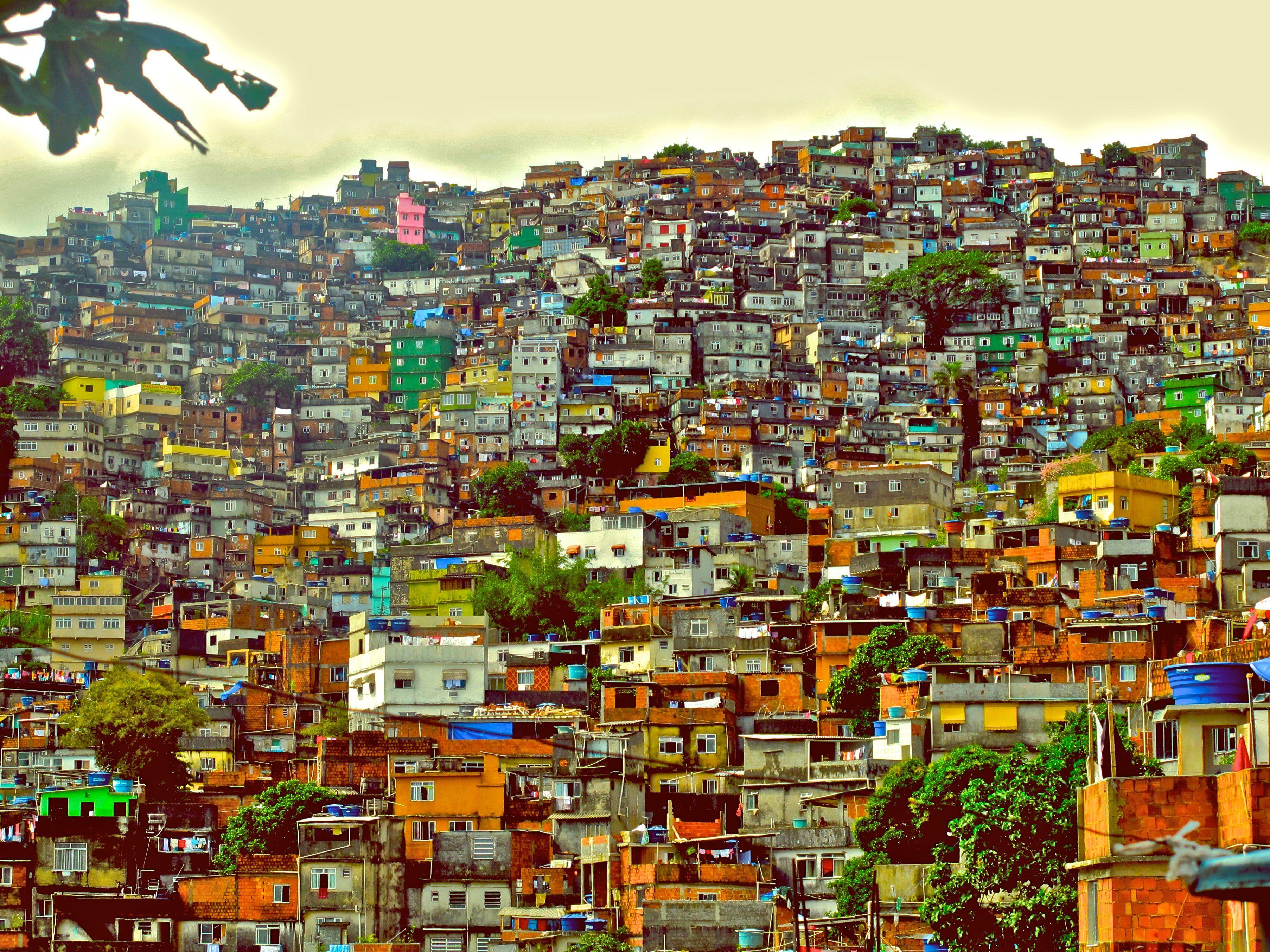 3611x2708 FAVELA Brazil rio de janeiro slum house architecture city cities