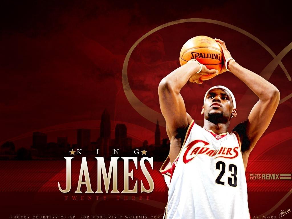 1024x768 LeBron James Cleveland Cavaliers Wallpaper MJT67M, 268.41 Kb