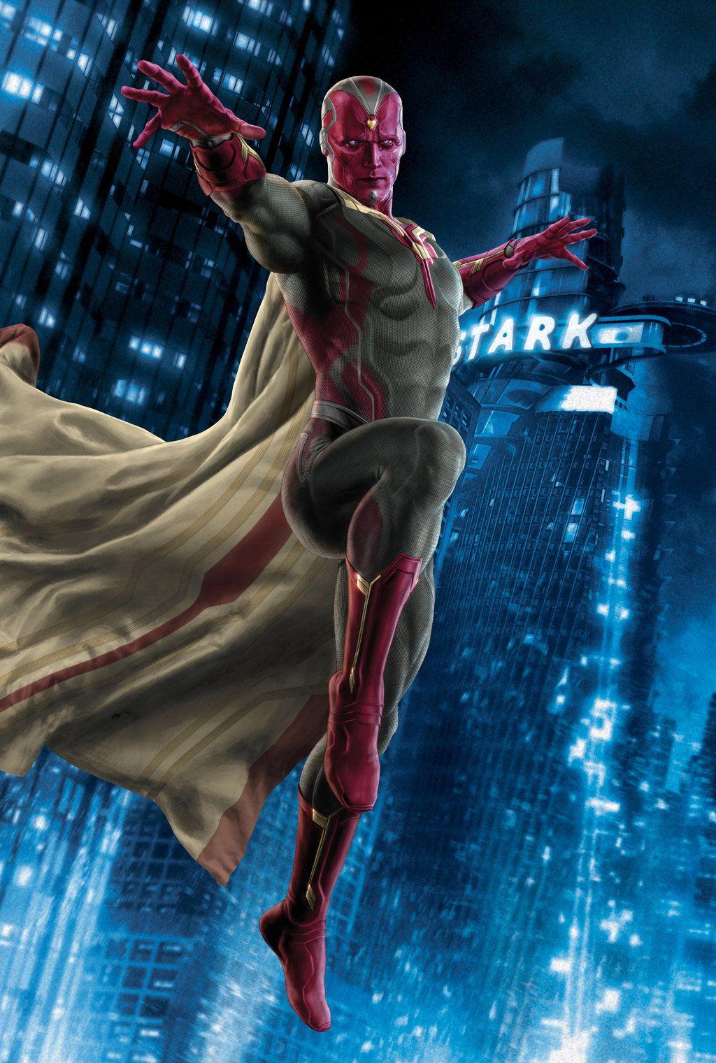 1024x1521 Marvel Vision Wallpaper