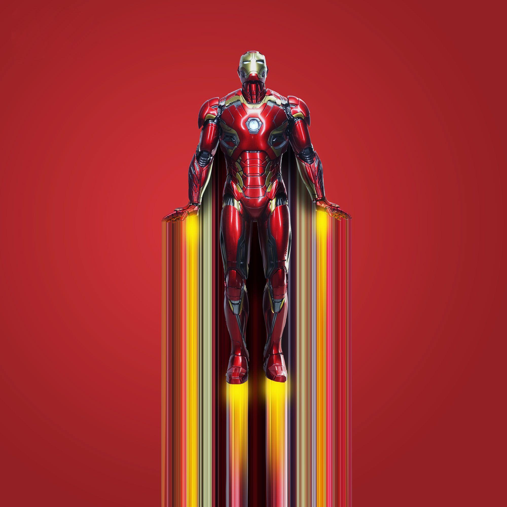 2000x2000 Iron Man Avengers Endgame Art Wallpaper, HD Artist 4K Wallpaper