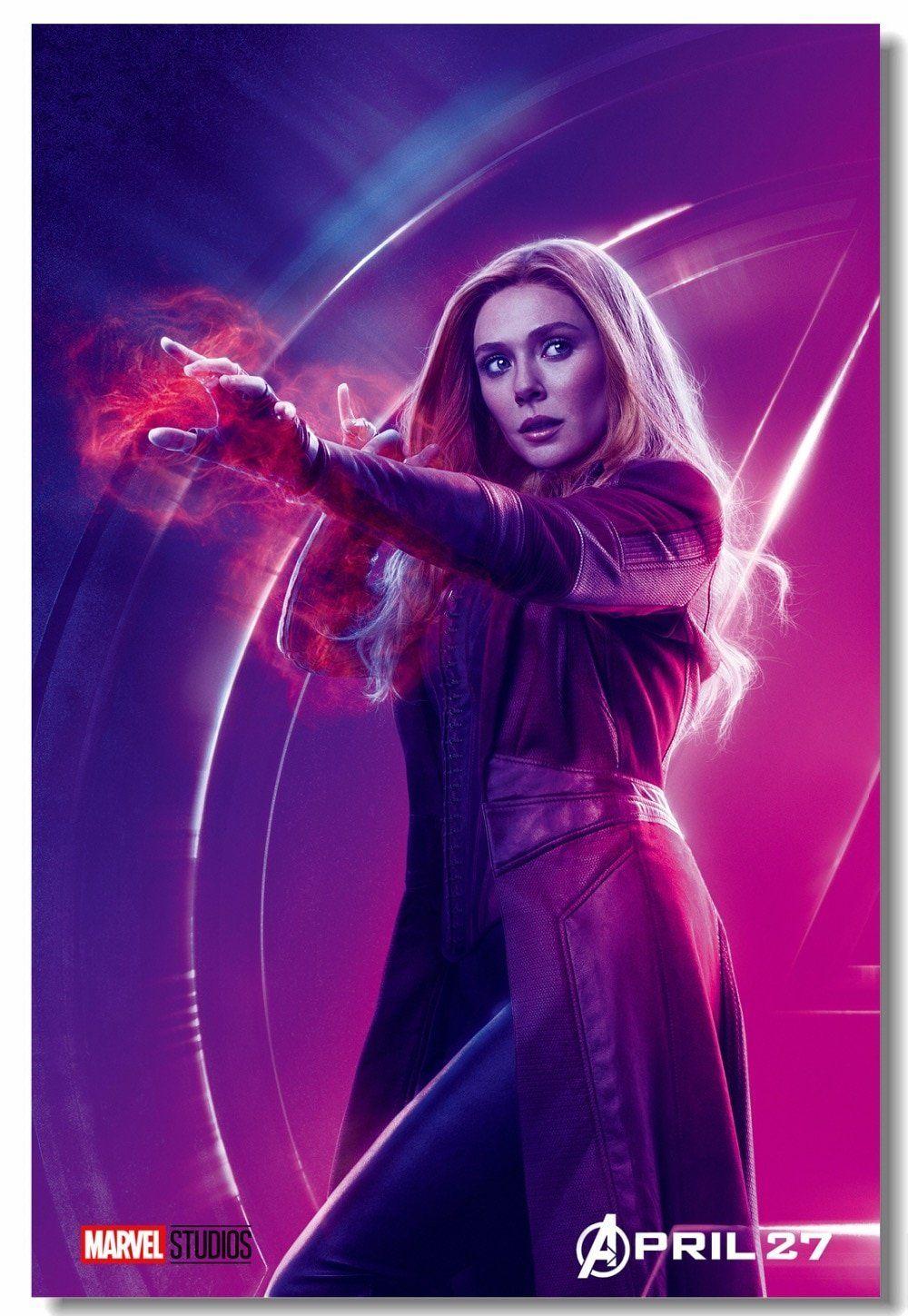 1000x1449 Avengers Infinity War Scarlet Witch Wallpaper