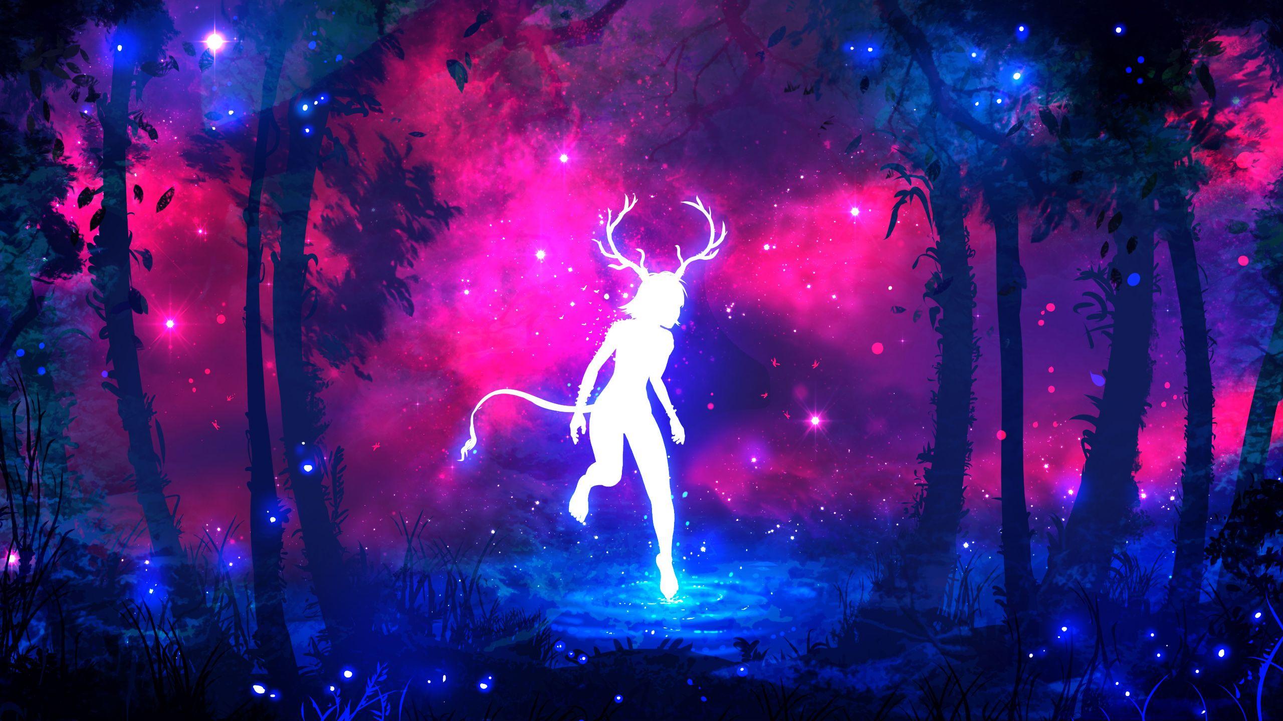2560x1440 Hd Neon Wallpaper
