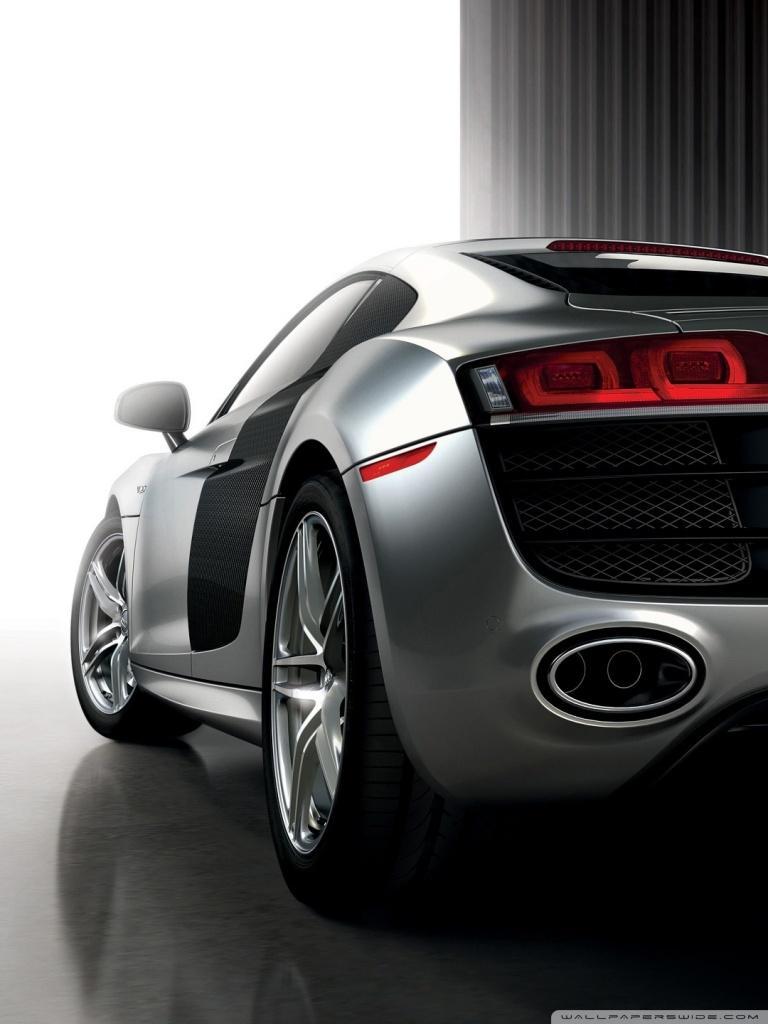 768x1024 Smartphone Audi R8 Wallpaper